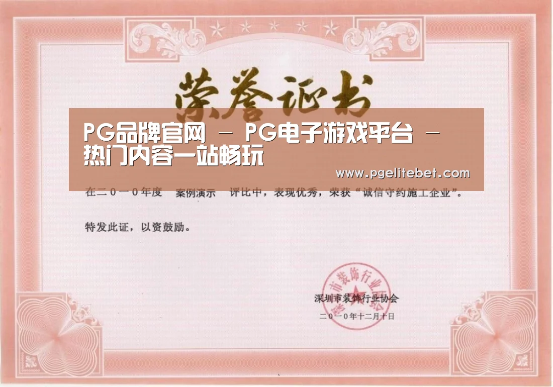 荣誉证书二(图1)