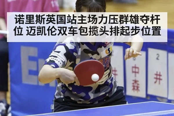 诺里斯英国站主场力压群雄夺杆位 迈凯伦双车包揽头排起步位置
